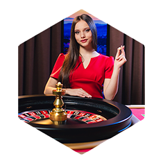 Roulette with live dealers can be played form home at a real money casino