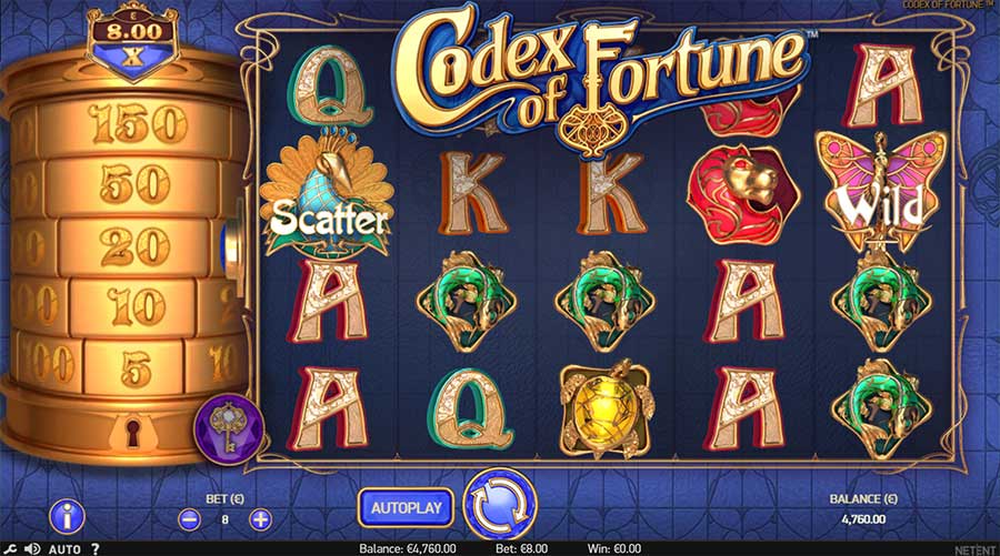 Slot Codex of Fortune por Netent