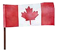 Flag on Canada