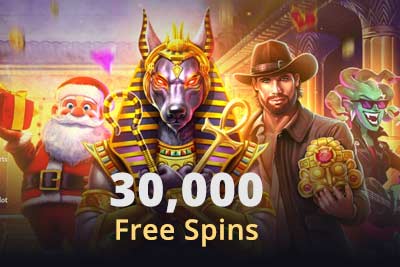 30,000 Free Spin tournament at Slot Hunter