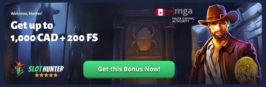 Selected online casino Canada with the best welcome offer of the month!
