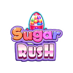 Logotipo de la tragamonedas Sugar Rush de Pragmatic Play