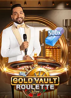 Ruleta Gold Vault con crupier en vivo imagen