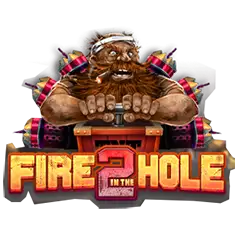 feu dans le logo du trou 2