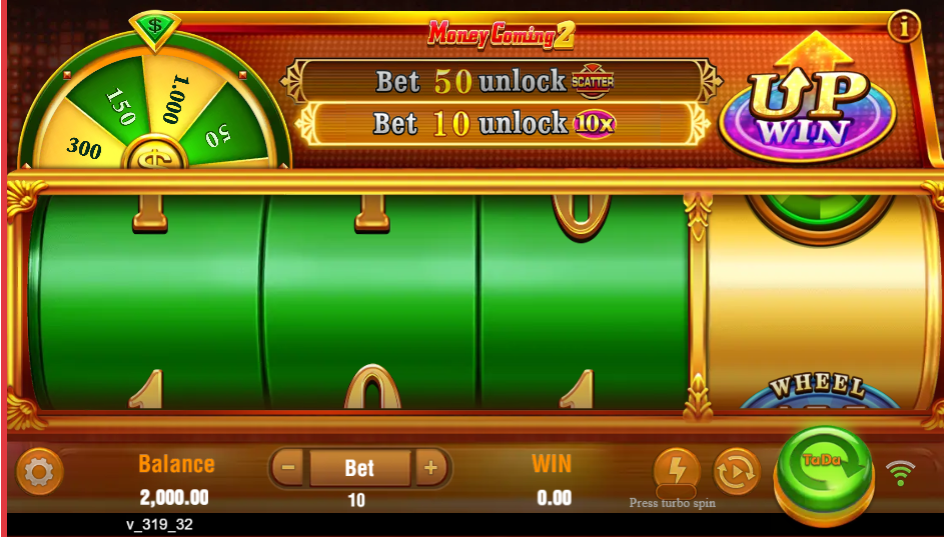 Money Coming 2 Slot, Tada gaming