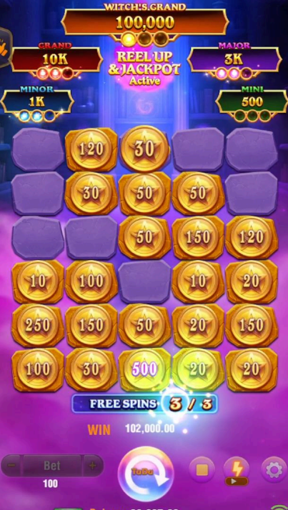Jackpot Hold & Win